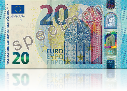 New €20 note with enhanced security features - Money Doctors