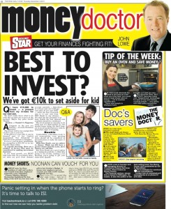 Irish Daily Star Money Doctor column 3.12.15