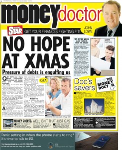 Irish Daily Star - Money Doctor page 10.12.15