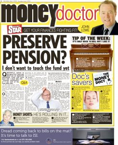 Irish Daily Star Money Doctor column 2nd June (final)